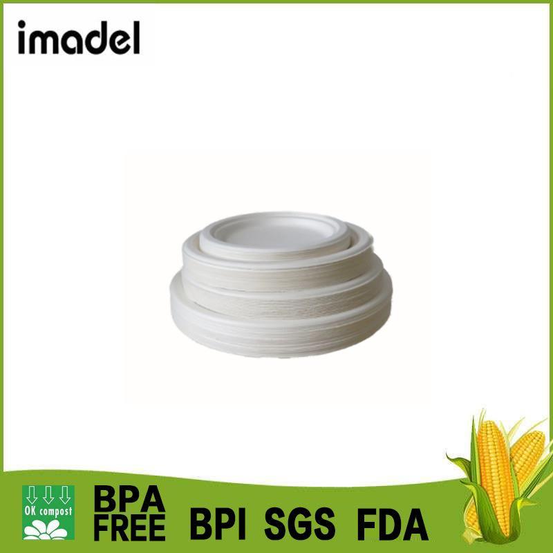 compostable plate and cutlery
