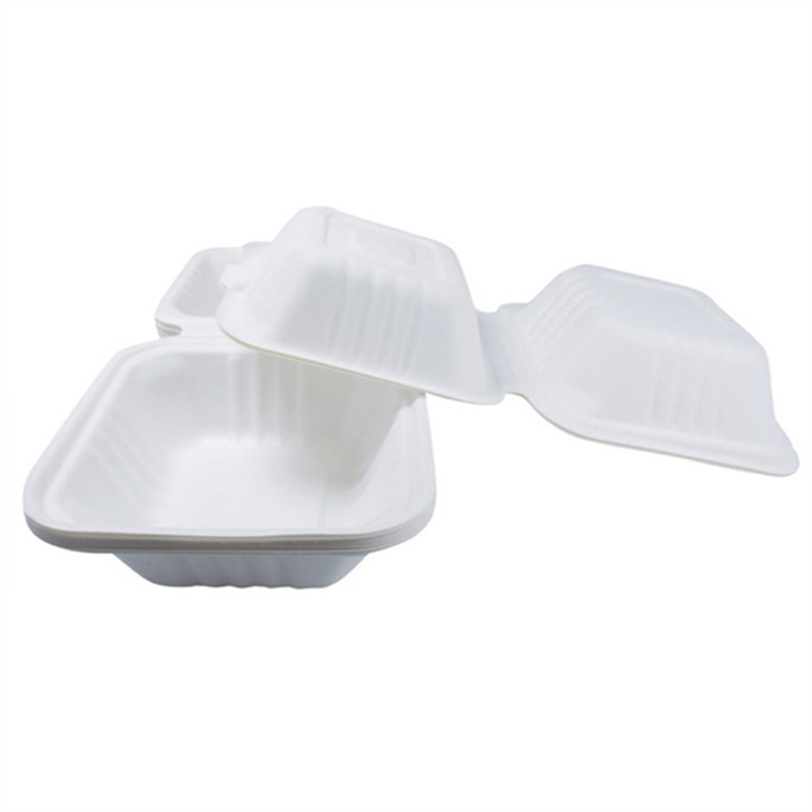 Kompostitav Clamshell Take Out toidukonteiner